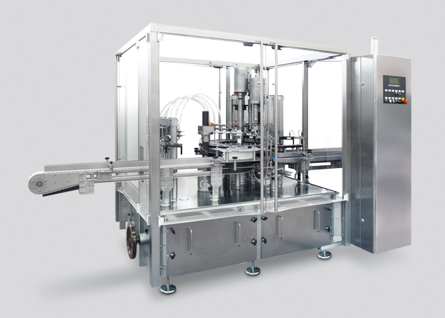 LA filling and capping machine